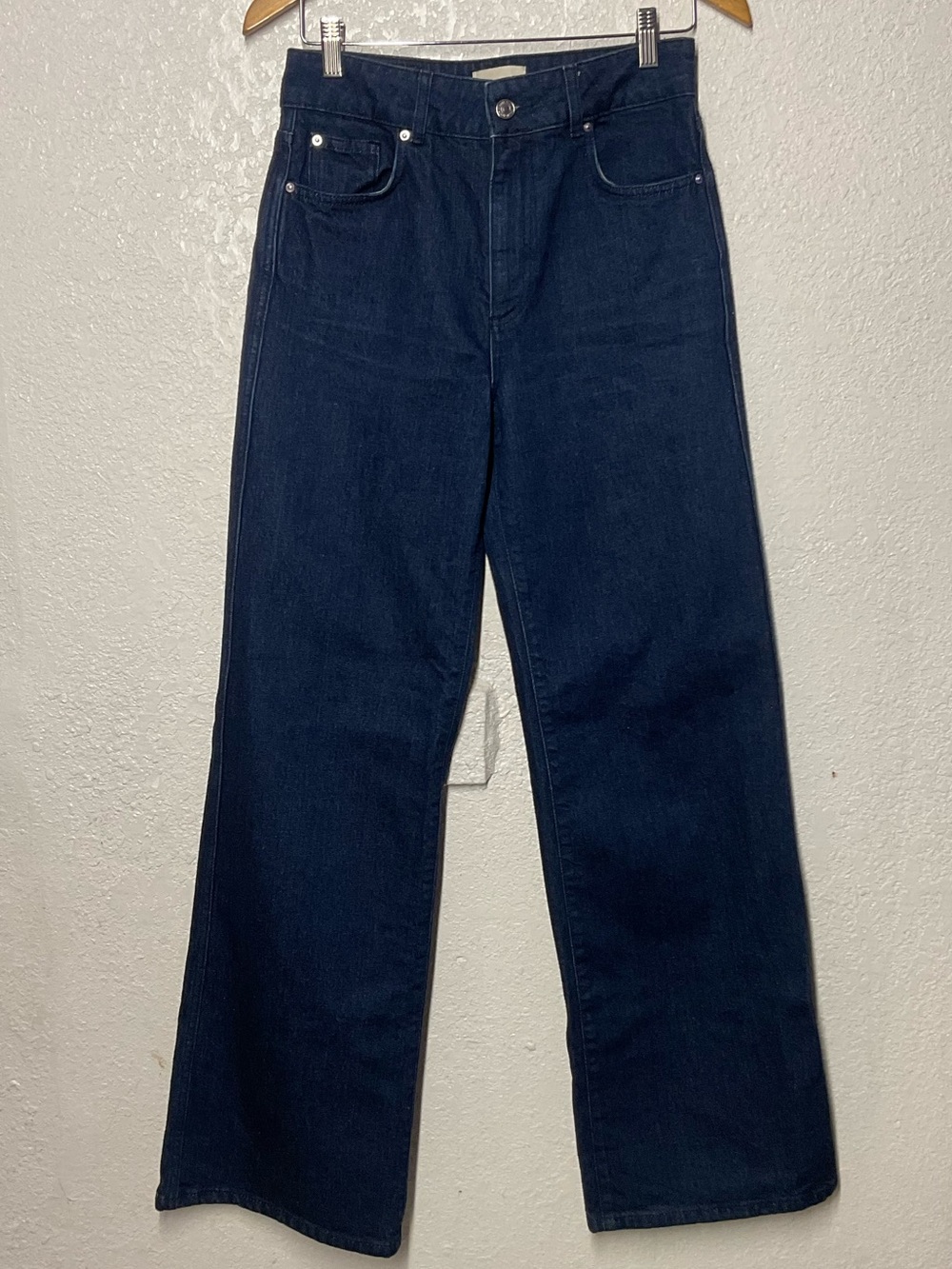 Sezane Denim Straight Leg 
Jeans Size 38